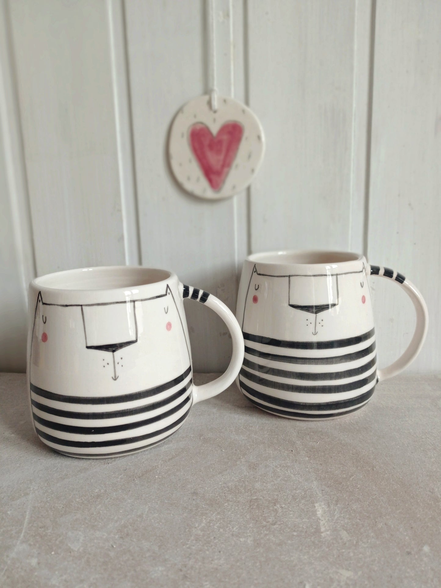 Tazza Gattone da tè, Mug in ceramica