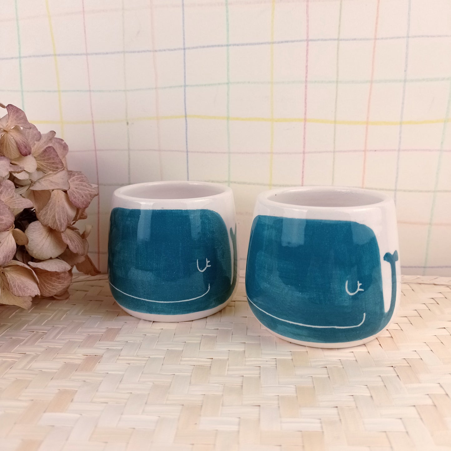 Tazzina da caffè Balena in ceramica