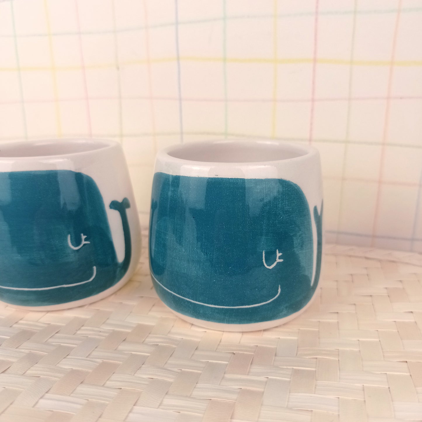Tazzina da caffè Balena in ceramica