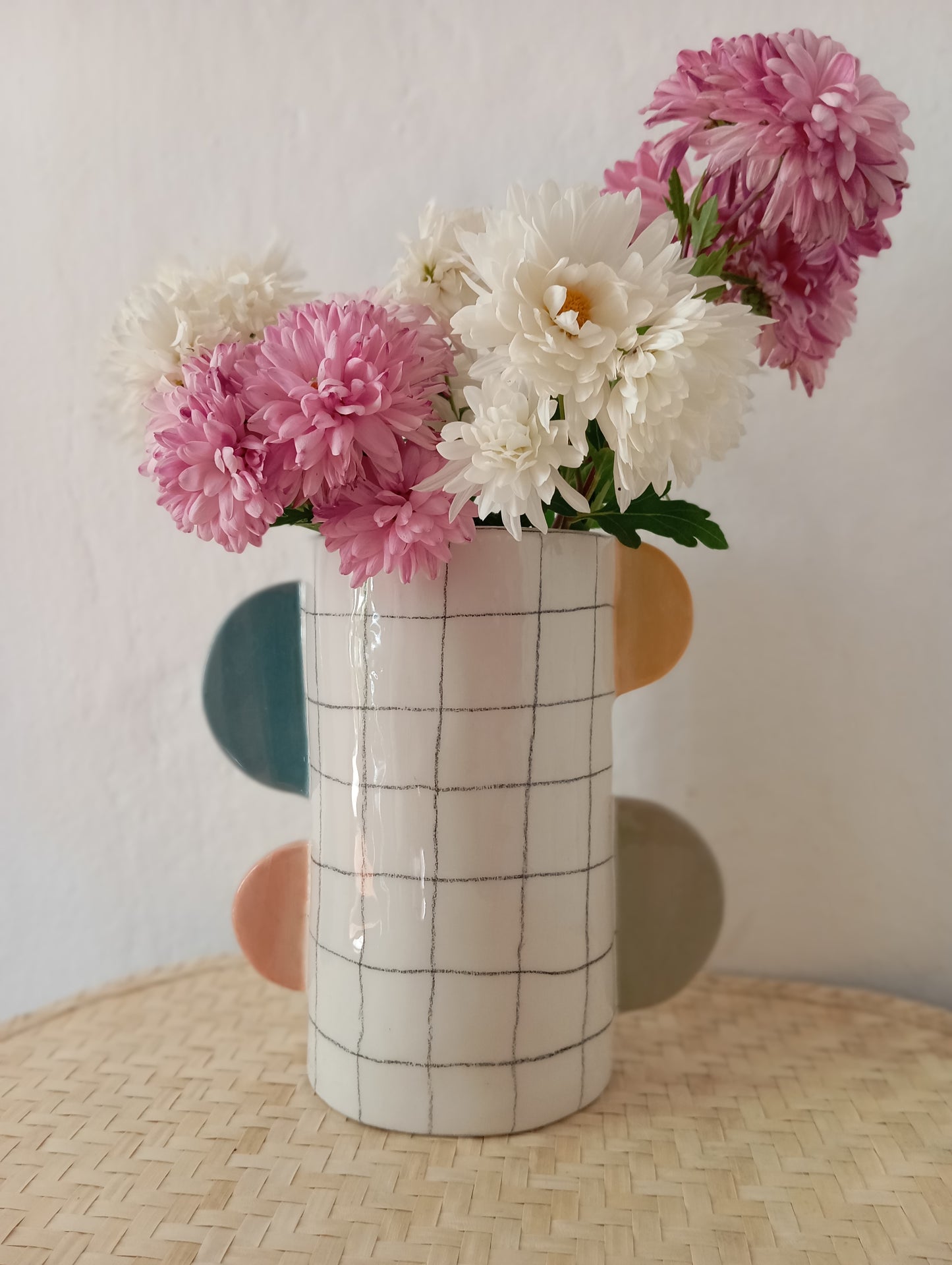 Vaso quadretti