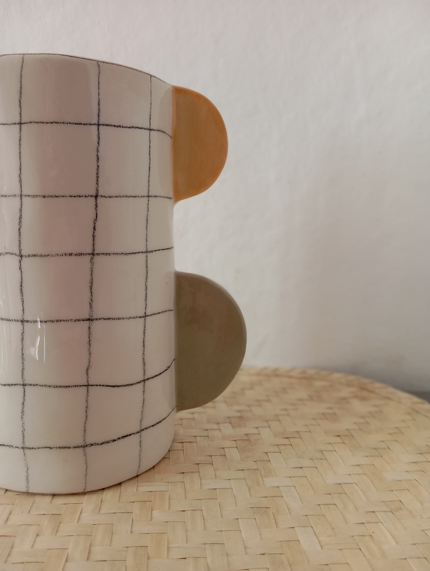 Vaso quadretti