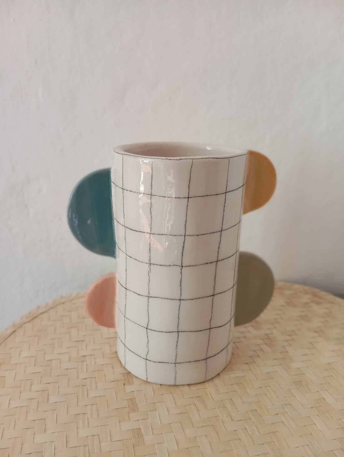 Vaso quadretti