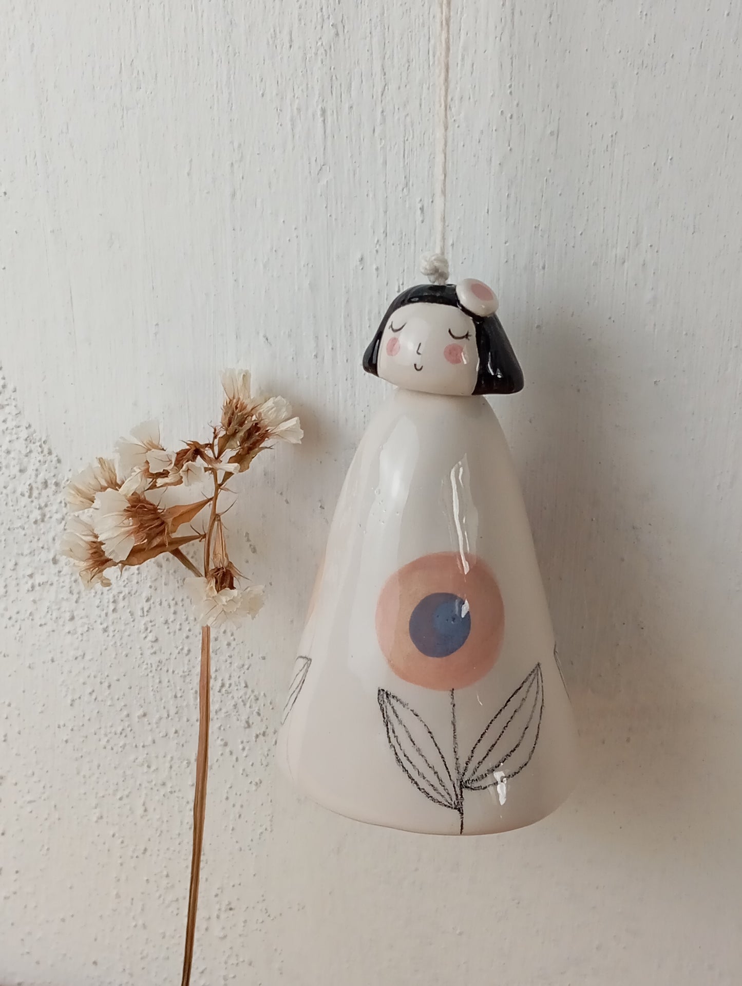 Campanella in ceramica Madamina
