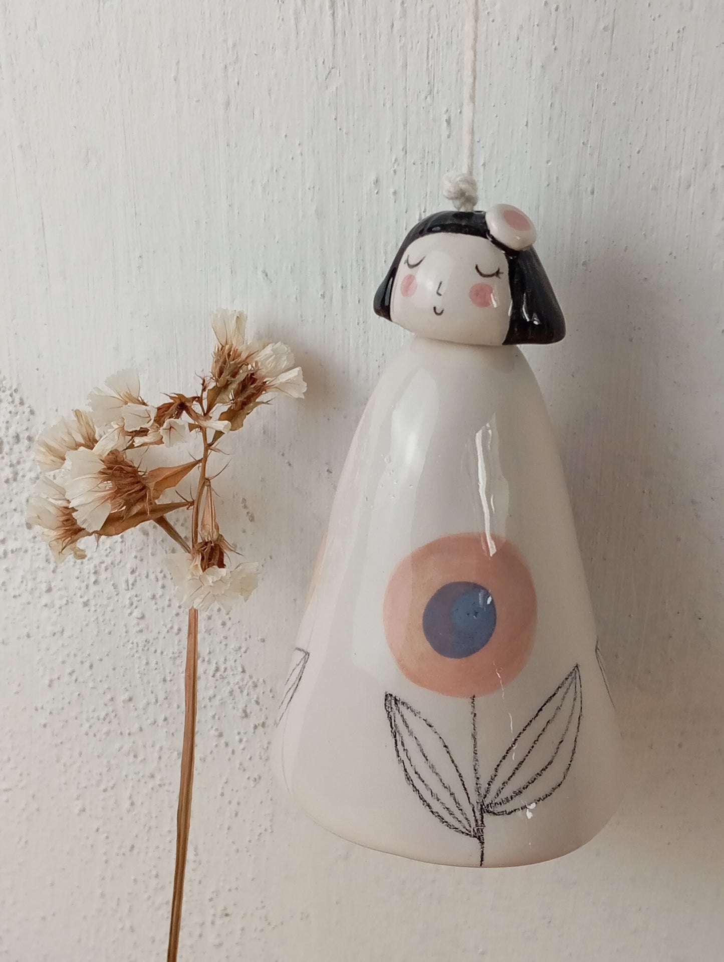 Campanella in ceramica Madamina