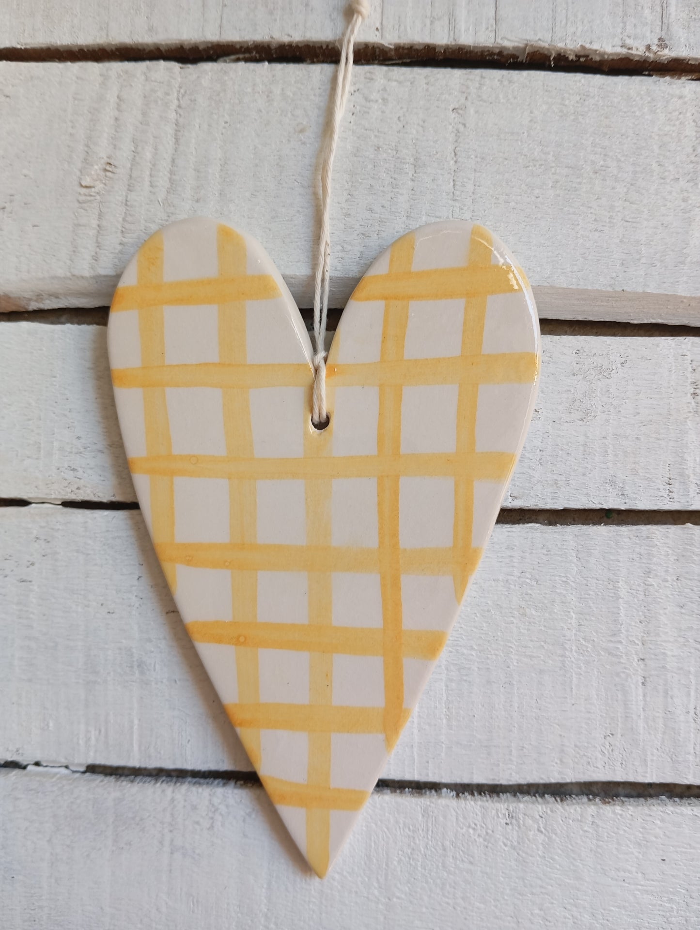 Decorazione Cuore in ceramica