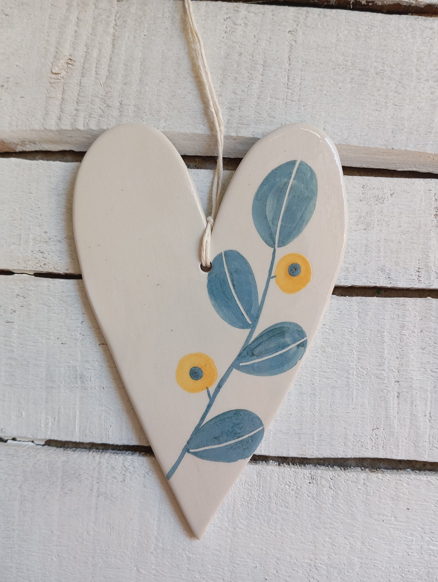Decorazione Cuore in ceramica