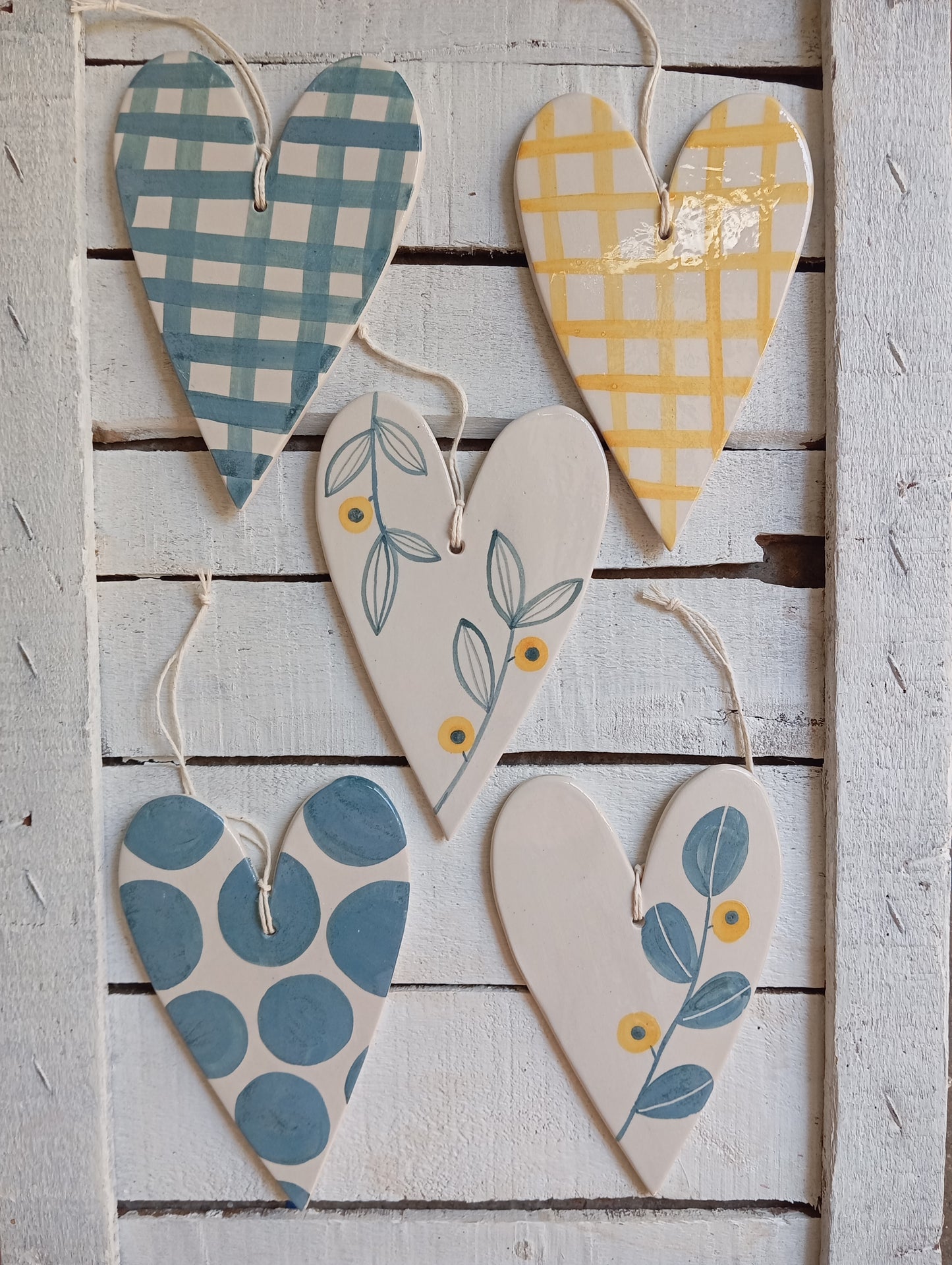 Decorazione Cuore in ceramica