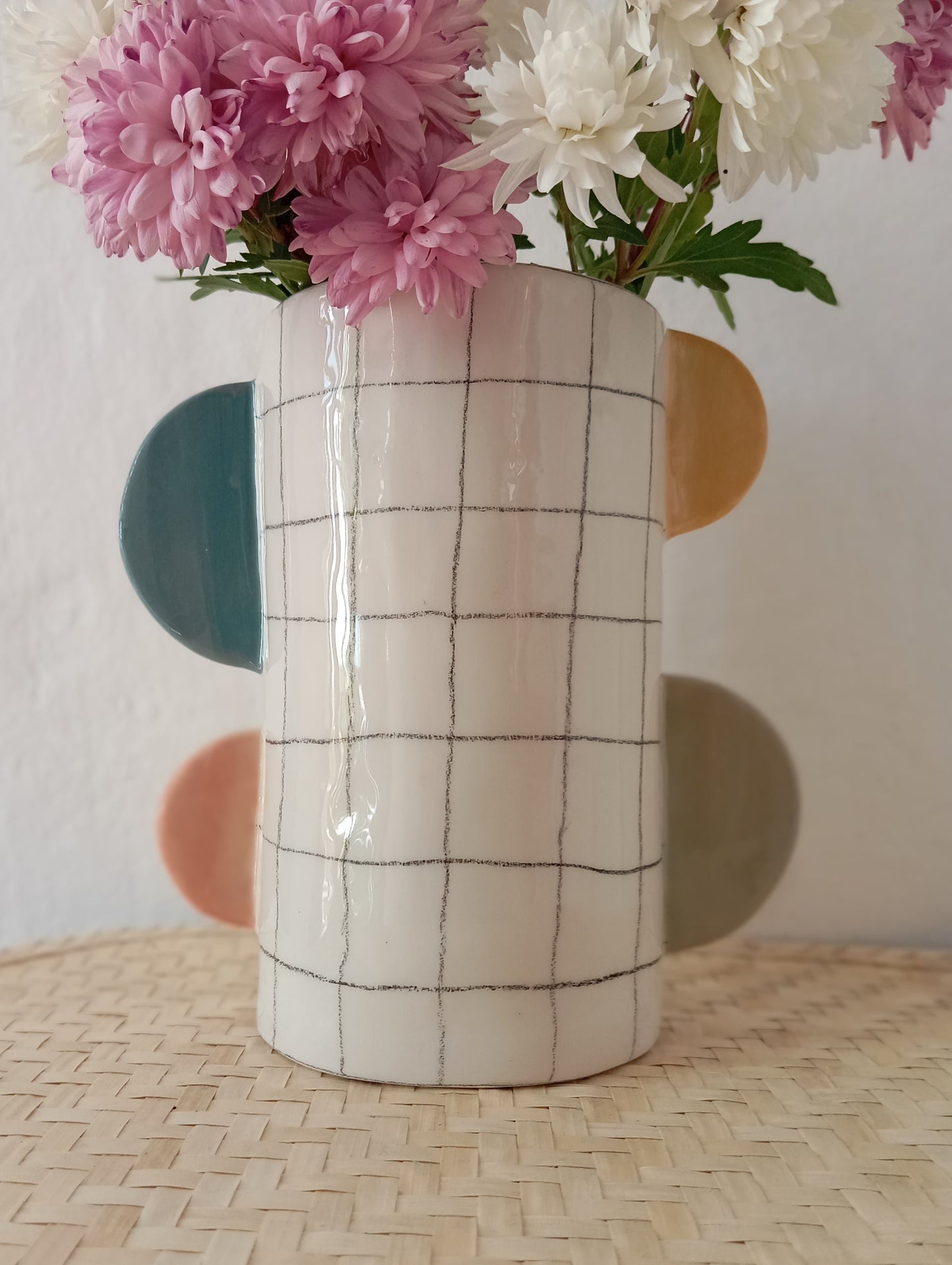 Vaso quadretti