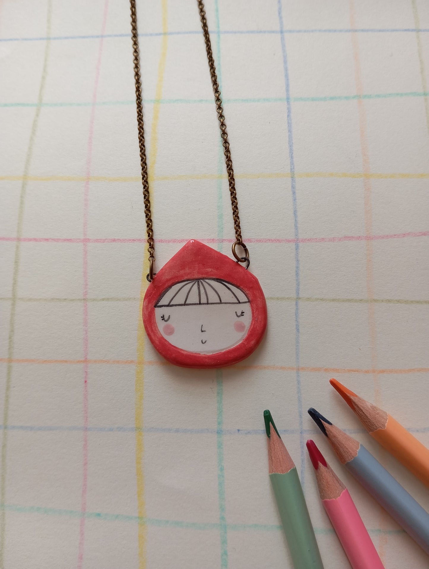 Collana Cappuccetto Rosso