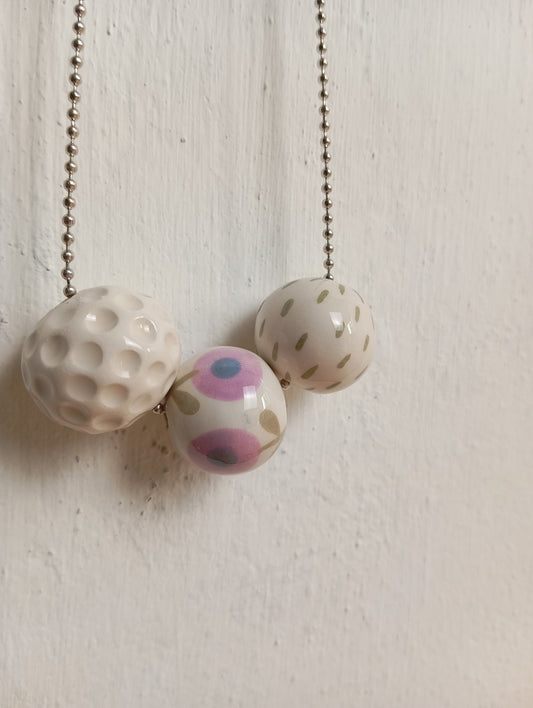 Collana PaLLe in ceramica