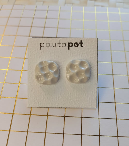 Orecchini Lobo in ceramica