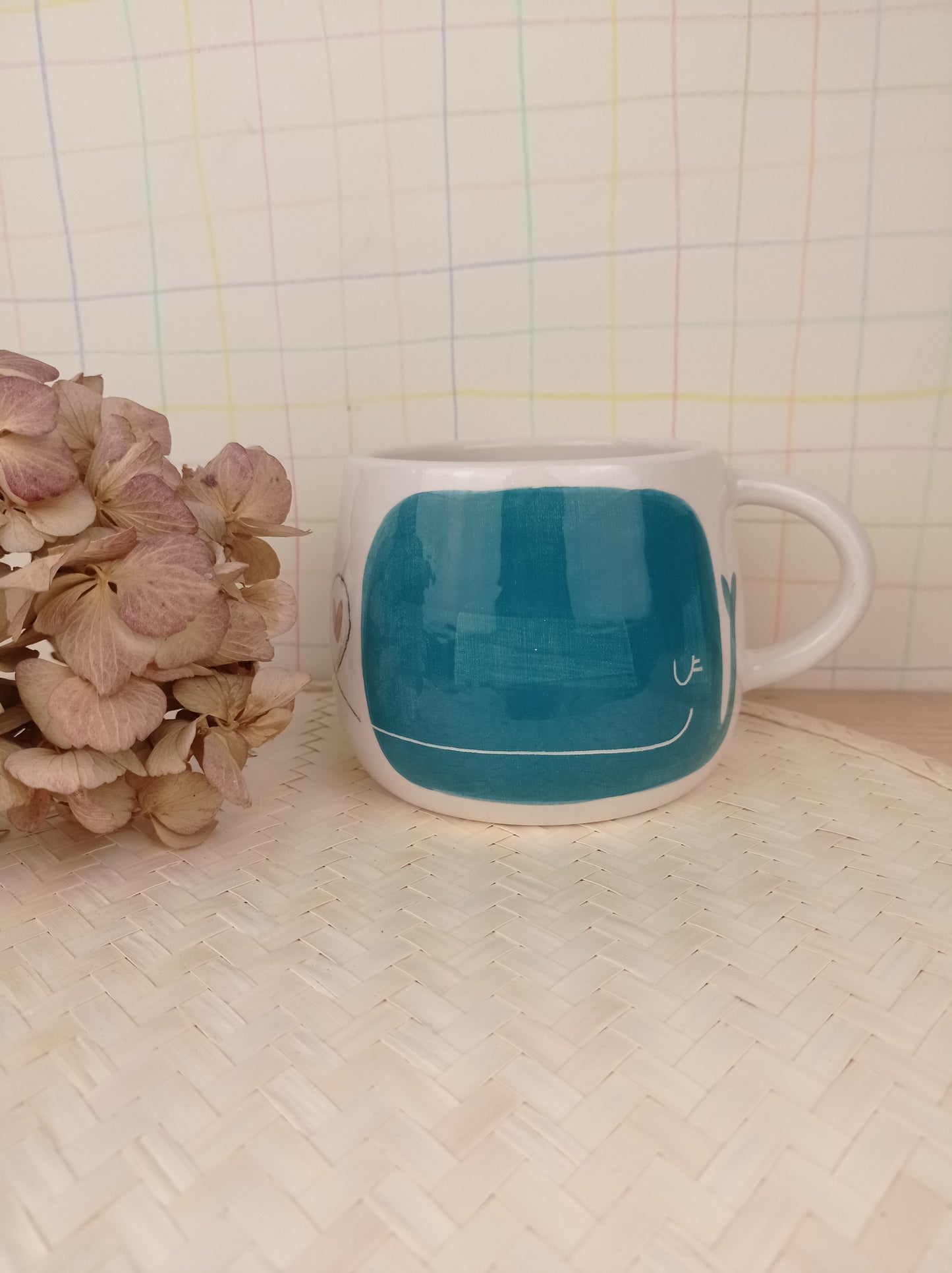 Tazza Balena da tè, Mug  in ceramica